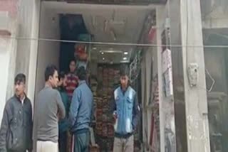 Dhaulpur news, jewelery showroom, ज्वेलरी शोरूम में चोरी