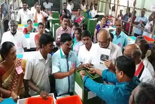 Local body election counting