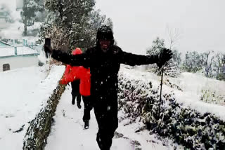 Tharali snowfall news