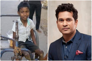 Differently-Abled boy Madda Ram