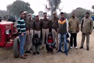 Police busted vehicle thief gang in Behror, alwar news, अलवर न्यूज