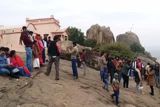 Tourists continue in Devghar Tapovan even after New Year