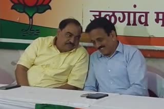 Eknath Khadse and Girish Mahajan