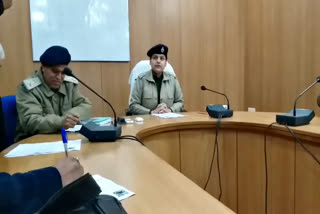 Superintendent of Police Rashi Dogra gave the details of 2019 in the press conference, hanumangarh news, हनुमानगढ़ न्यूज