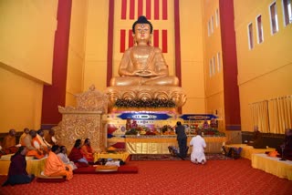 Huge statue of lord buddha
