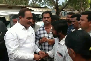 mla convoy  Intercepted by bhadradri kothagudem citizens