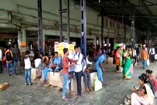 Lack of facilities at Hubli bus stand