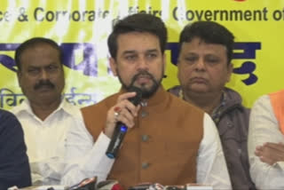 Anurag Thakur hits out at Sonia, Rahul over CAA