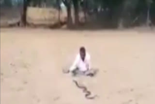 Game of death with cobra Dousa, कोबरा के साथ मौत का खेल