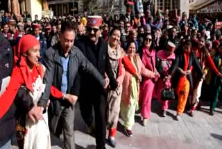 Winter carnival celebrated in Manali