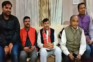 BJP MLA Anant Ojha worshiped in Baidyanath Dham in deoghar