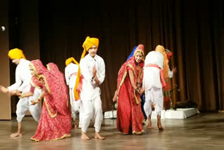 Folk theater organised