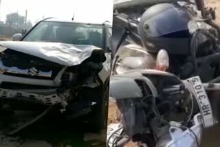 Two road accidents in Jind