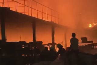 cardboards factory fire pune