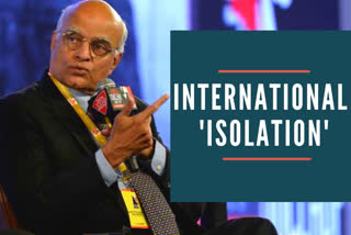 international 'isolation'  Citizenship Amendment Act  National Register of Citizens  former National Security Adviser  Shivshankar Menon  പൗരത്വ നിയമം  ശിവശങ്കര്‍ മേനോൻ  ഇന്ത്യ അന്താരാഷ്‌ട്ര സമൂഹത്തില്‍ ഒറ്റപ്പെടും  പൗരത്വ നിയമ ഭേദഗതി  ദേശീയ പൗരത്വ രജിസ്റ്റര്‍  വിദേശകാര്യ സെക്രട്ടറി