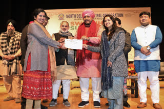 North MCD honored people with outstanding work in the field of sanitation