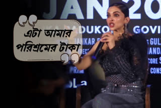 Deepika Padukone to journalist