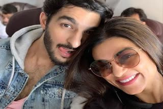 sushmita sen birthday wish for lover rohman shawl