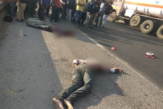 two  died  in nice road accident at bangalore