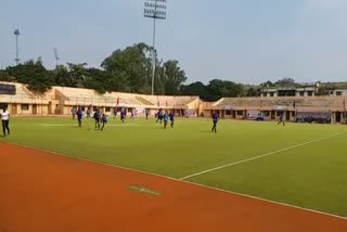 Jharkhand's first AstroTurf Hockey Stadium is in bad condition