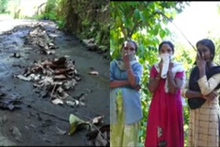 waste dumped in Idukki tribal area  ശുചിമുറി മാലിന്യം  കക്കൂസ് മാലിന്യം.  ആദിവാസി മേഖലയിൽ ശുചിമുറി മാലിന്യം