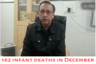 162 infant deaths in Rajasthan  Children death in Bikaner  Bikaner hospital records 162 infant deaths in December  Rajasthan death toll  ബിക്കാനേര്‍ ആശുപത്രി  കൂട്ട ശിശുമരണം  കോട്ട  ജെ.കെ ലോൺ ആശുപത്രി  ശിശുമരണം