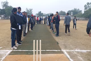 cricket match played between sp11 and journalist xi