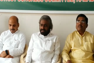 eshwar khandre press meet in kalburgi