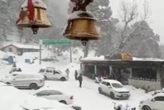 kedarnath snowfall updates, केदारनाथ बर्फबारी समाचार