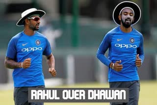 Dhawan, Kl Rahul