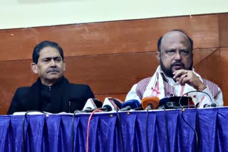 ex CM prafulla kumar mahanta pressmeet at guwahati