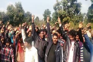 Villagers protest against construction of Dam in ranchi