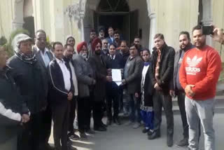 BSP party gave a letter to the ADC at the district level