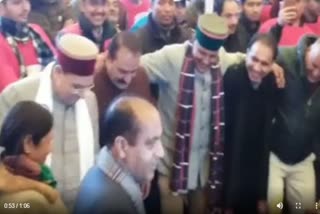 CM Jairam Thakur celebrate his birthday with ministers