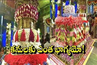 tirumala temple flower decoration