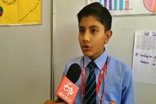 A solution by a child scientist for mobile phone risk