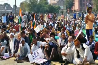 Protests against CAA and NRC in palamu