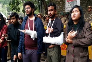 ABVP accused Left Union of assault in JNU Violence