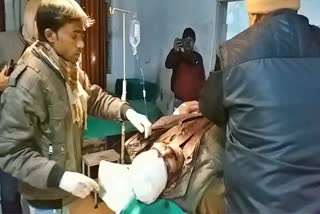 police officer got injured in attack of villagers is critical in palamu