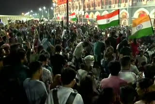 Students in Mumbai protest against the attack on students at JNU campus