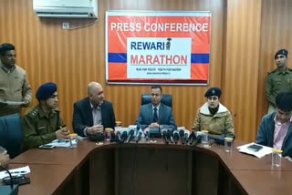 preparations for run for youth-youth for nation marathon in rewari