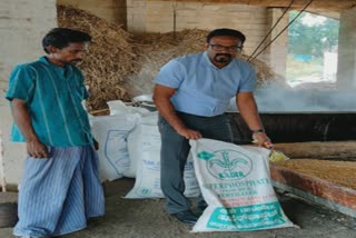 adulterated jaggery captured