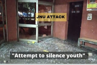 Attack on JNU an attempt to silence youth on CAA NRC JNU delhi news JNUSU President Aishe Ghosh ജെഎൻയു ആക്രമണം ജെഎൻയു ആക്രമണം വിദ്യാർഥികളെ ഭയപ്പെടുത്താൻ ഹൈദരാബാദിലെ വനിത ആക്ടിവിസ്റ്റുകൾ ജെഎൻയു ആക്രമണത്തിൽ പ്രതികരണം കേന്ദ്ര സർക്കാർ നീക്കം ഭയപ്പെടുത്താൻ ഐഷാ ഘോഷിനെതിരെ കേസ്