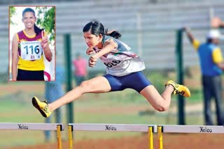 Yarraji Jyothi National Record in All India Inter Athletics Championship