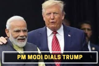 PM speaks to US President Trump, says India-US relations have grown from strength to strength