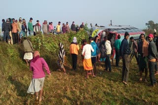 bus overtured in jajpur