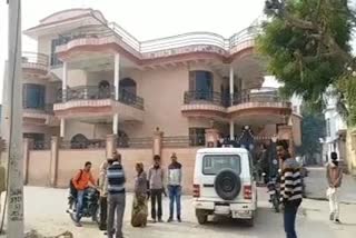 Churu news, former minister house stolen, पुलिस जांच में जुटी