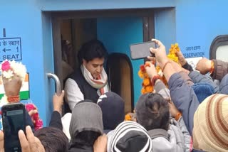 Jyotiraditya Scindia visits Madhya Pradesh