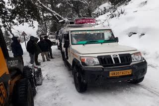 snowfall in munsyari