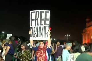 'Free Kashmir' poster-wise